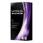 Презервативы с утолщённой стенкой VITALIS PREMIUM strong - 12 шт. - Vitalis - купить с доставкой в Симферополе