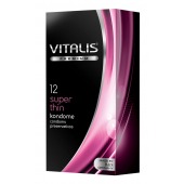 Ультратонкие презервативы VITALIS PREMIUM super thin - 12 шт. - Vitalis - купить с доставкой в Симферополе