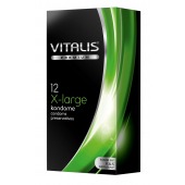 Презервативы увеличенного размера VITALIS PREMIUM x-large - 12 шт. - Vitalis - купить с доставкой в Симферополе