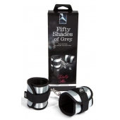 Серо-черные наручники Totally His - Fifty Shades of Grey - купить с доставкой в Симферополе