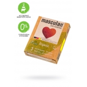 Экологически чистые презервативы Masculan Organic - 3 шт. - Masculan - купить с доставкой в Симферополе