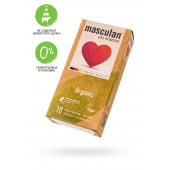 Экологически чистые презервативы Masculan Organic - 10 шт. - Masculan - купить с доставкой в Симферополе