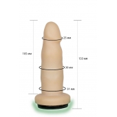 Телесная насадка Harness - 13,3 см. - LOVETOY (А-Полимер) - купить с доставкой в Симферополе