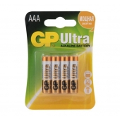 Батарейки алкалиновые GP Ultra Alkaline 24А AАA/LR03 - 4 шт. - Элементы питания - купить с доставкой в Симферополе