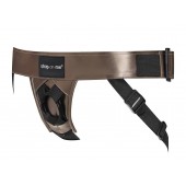 Бронзовый пояс для насадок Curious Harness - Strap-on-me - купить с доставкой в Симферополе
