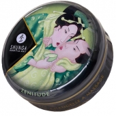 Массажная свеча Exotic Green Tea с ароматом зелёного чая - 30 мл. - Shunga - купить с доставкой в Симферополе