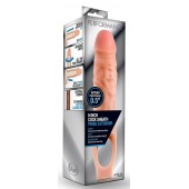 Телесная насадка на пенис 9 Inch Cock Sheath Extender - 22,2 см. - Blush Novelties - в Симферополе купить с доставкой