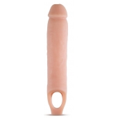 Телесная насадка на пенис 11.5 Inch Cock Sheath Penis Extender - 29,2 см. - Blush Novelties - в Симферополе купить с доставкой