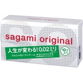 Ультратонкие презервативы Sagami Original 0.02 - 10 шт. - Sagami - купить с доставкой в Симферополе