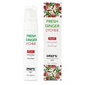Возбуждающий гель Fresh Ginger Lychee Arousal Gel - 15 мл. - Exsens - купить с доставкой в Симферополе