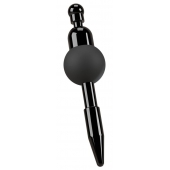 Черный уретральный вибростимулятор Vibrating Penis Plug - Orion - купить с доставкой в Симферополе