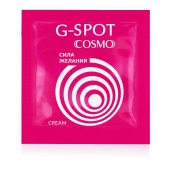 Стимулирующий интимный крем для женщин Cosmo G-spot - 2 гр. - Биоритм - купить с доставкой в Симферополе