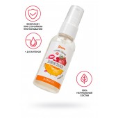 Съедобная гель-смазка Yovee «Двойной соблазн» с Д-пантенолом и вкусом клубники и дыни - 50 мл. - ToyFa - купить с доставкой в Симферополе
