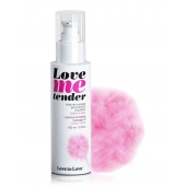 Съедобное согревающее массажное масло Love Me Tender Cotton Candy с ароматом сладкой ваты - 100 мл. - Love to Love - купить с доставкой в Симферополе