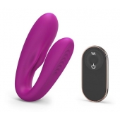 Лиловый вибратор для пар Match Up Couple Vibrator with Remote Control - Love to Love купить в Симферополе с доставкой в Orgasmix.ru Лиловый вибратор для пар Match Up Couple Vibrator with Remote Control - Love to Love