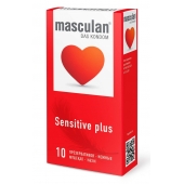 Презервативы Masculan Sensitive plus - 10 шт. - Masculan - купить с доставкой в Симферополе