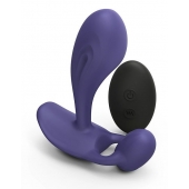 Темно-синий вибромассажер Witty P G Vibrator with Remote Control - Love to Love - в Симферополе купить с доставкой