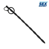 Черный стимулятор уретры Sex Expert - Sex Expert - купить с доставкой в Симферополе