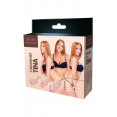 Набор из 3 мастурбаторов The Girl Next Door Tina - Dream Toys - в Симферополе купить с доставкой