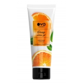 Лубрикант на водной основе OYO Aroma Gel Orange с ароматом апельсина - 75 мл. - OYO - купить с доставкой в Симферополе