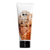 Лубрикант на водной основе OYO Aroma Gel Ice Cream с ароматом пломбира - 75 мл. - OYO - купить с доставкой в Симферополе