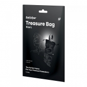 Черный мешочек для хранения игрушек Treasure Bag L - Satisfyer - купить с доставкой в Симферополе