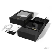 Чёрный перезаряжаемый стимулятор простаты Bruno Black - Lelo - в Симферополе купить с доставкой