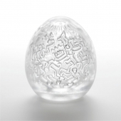 Мастурбатор-яйцо Keith Haring EGG PARTY - Tenga - в Симферополе купить с доставкой