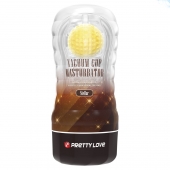 Прозрачный текстурированный мастурбатор Vacuum Cup Masturbator Stellar - Baile - в Симферополе купить с доставкой