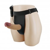 Полый вибрострапон на регулируемых трусиках Draven - 17,5 см. - Baile - купить с доставкой в Симферополе