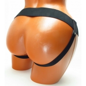 Трусики для страпона коричневого цвета - БДСМ Арсенал - купить с доставкой в Симферополе