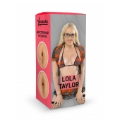 Двусторонний мастурбатор Lola Taylor - 22 см. - ФлешНаш - в Симферополе купить с доставкой