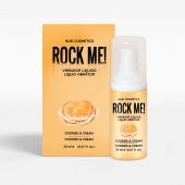 Жидкий вибратор Nuei Rock Me! с ароматом печенья и сливок - 20 мл. - Nuei cosmetics - купить с доставкой в Симферополе