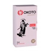 Тонкие презервативы OKOTO Ultra Thin - 12 шт. - Sitabella - купить с доставкой в Симферополе