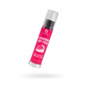 Массажное масло 2-в-1 с разогревающим эффектом и вкусом клубники со сливками - 50 мл. - Secret Play - купить с доставкой в Симферополе