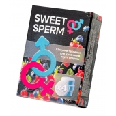 Шипучие таблетки для мужчин Sweet Sperm для изменения вкуса спермы (4 шт. по 0,5 гр.) - Капиталпродукт - купить с доставкой в Симферополе