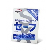 Презерватив Sagami Xtreme Ultrasafe с двойным количеством смазки - 1 шт. - Sagami - купить с доставкой в Симферополе