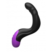Черно-фиолетовый вибромассажёр простаты Hyper-Pulse P-Spot Massager - Pipedream - в Симферополе купить с доставкой