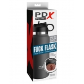 Смуглый мастурбатор-вагина в корпусе-бутылке F*ck Flask - Pipedream - в Симферополе купить с доставкой