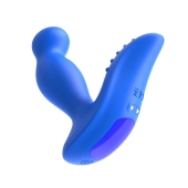 Синий вибромассажер простаты 3,5’’ Remote Control P-spot Massager - 12,5 см. - Erokay - в Симферополе купить с доставкой