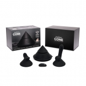 Конусный вибромассажер Cowgirl Cone с 2 насадками - CowGirl - купить с доставкой в Симферополе