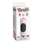 Мастурбатор-вагина Extreme Toyz Mega Grip Vibrating Stroker Mouth - Pipedream - в Симферополе купить с доставкой