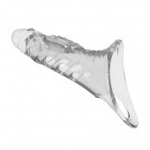 Прозрачная насадка на пенис - 22 см. - Baile - в Симферополе купить с доставкой