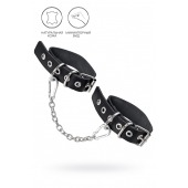 Черные оковы из одного ремешка с люверсами - Pecado - купить с доставкой в Симферополе