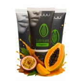 Набор из 3 съедобных лубрикантов JUJU со вкусом тропических фруктов - JuJu - купить с доставкой в Симферополе