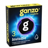 Супертонкие презервативы Ganzo Invisible - 3 шт. - Ganzo - купить с доставкой в Симферополе