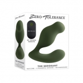 Вибромассажер простаты The Sergeant цвета хаки - Zero Tolerance - в Симферополе купить с доставкой
