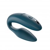 Зеленый вибратор для пар We-Vibe Sync 2 с пультом ДУ - We-vibe купить в Симферополе с доставкой в Orgasmix.ru Зеленый вибратор для пар We-Vibe Sync 2 с пультом ДУ - We-vibe