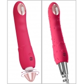 Малиновая насадка на душ с вибрацией Showers to orgasm - 20,1 см. - Orion - купить с доставкой в Симферополе