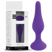 Фиолетовая анальная втулка Silcone Purple Plug Medium - 11 см. - Boys of Toys в Симферополе Фиолетовая анальная втулка Silcone Purple Plug Medium - 11 см. - Boys of Toys